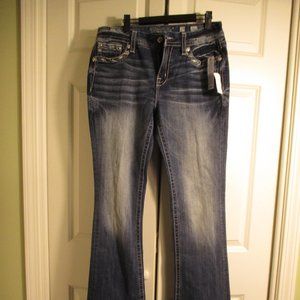 NWT Miss Me Mid Rise Easy Boot Jeans 29